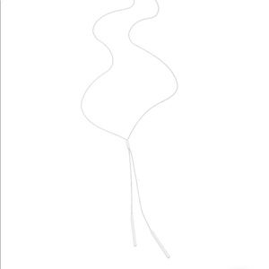 Gorjana
Mave Lariat Necklace, Silver-Plate